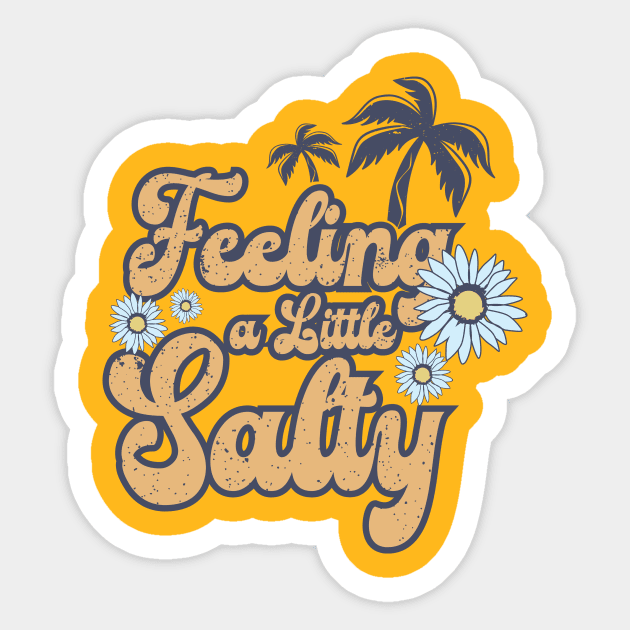 Salty Beach Sticker by Pantai Mutun